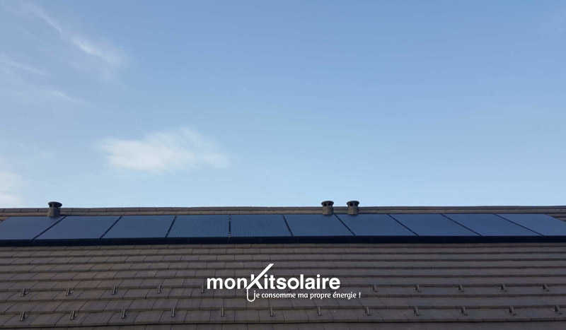Installation du kit solaire dans les Vosges